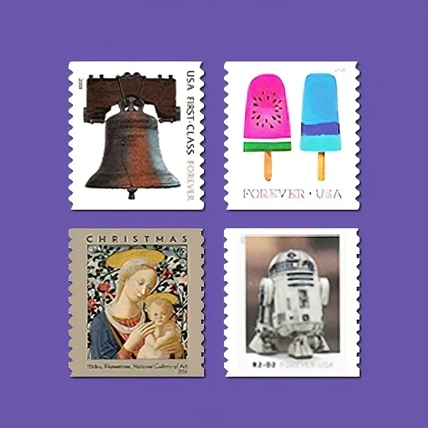 All USPS Stamps 6 - USPS Forever Stamps Art
