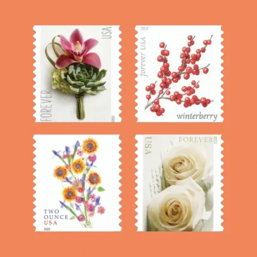 4 - USPS Forever Stamps