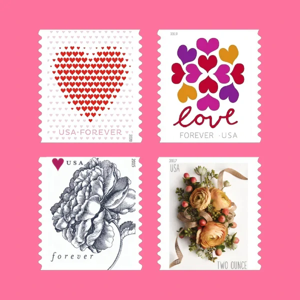 All USPS Stamps 2 - USPS Forever Stamps Wedding