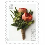 Celebration Boutonniere 2017 2 - USPS Forever Stamps Celebration Boutonniere 2017 - USPS Forever Stamps