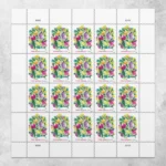 Wedding Blooms 2024 4 - USPS Forever Stamps FL 27 5 - USPS Forever Stamps