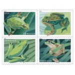 Frogs 2019 2 - USPS Forever Stamps Frogs2019 - USPS Forever Stamps