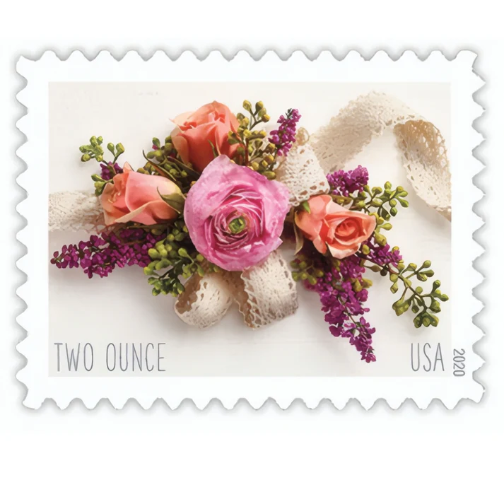 Garden Corsage 2020 1 - USPS Forever Stamps Garden Corsage 2020