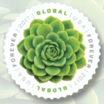 Global Green Succulent 2017 2 - USPS Forever Stamps GlobalGreenSucculent2017 - USPS Forever Stamps