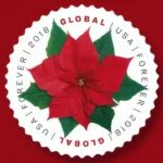 Global Poinsettia 2018 2 - USPS Forever Stamps GlobalPoinsettia2018 - USPS Forever Stamps
