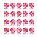 Hearts Blossom 2019 3 - USPS Forever Stamps HeartsBlossomLove2019 2 - USPS Forever Stamps