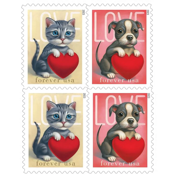 LOVE 2023 1 - USPS Forever Stamps LOVE 2023