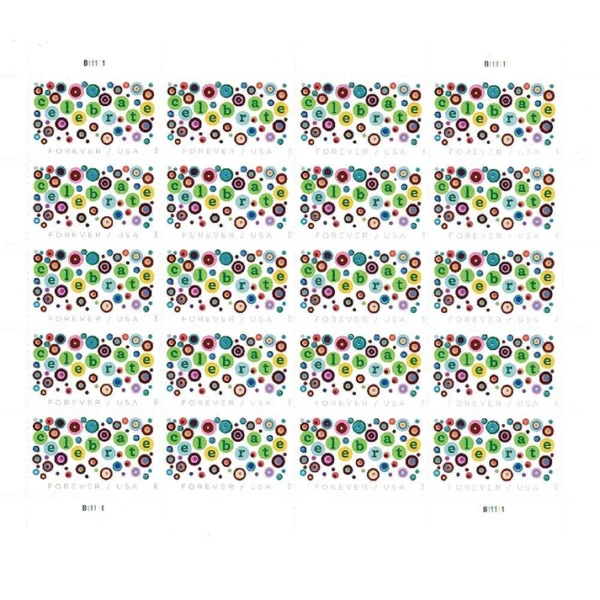 All USPS Stamps 115 - USPS Forever Stamps Let sCelebrate2020 2 2 - USPS Forever Stamps