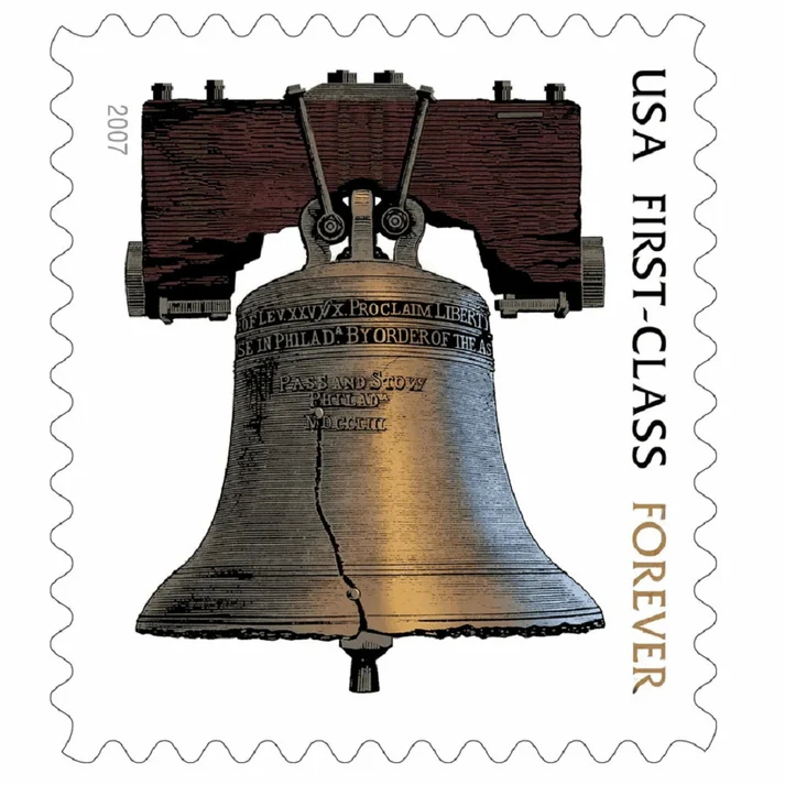 Liberty Bell 2008 1 - USPS Forever Stamps Liberty Bell 2008