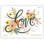 Love Flourishes 2018 2 - USPS Forever Stamps LoveFlourishes2018 - USPS Forever Stamps