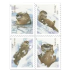 OttersinSnow2021 - USPS Forever Stamps