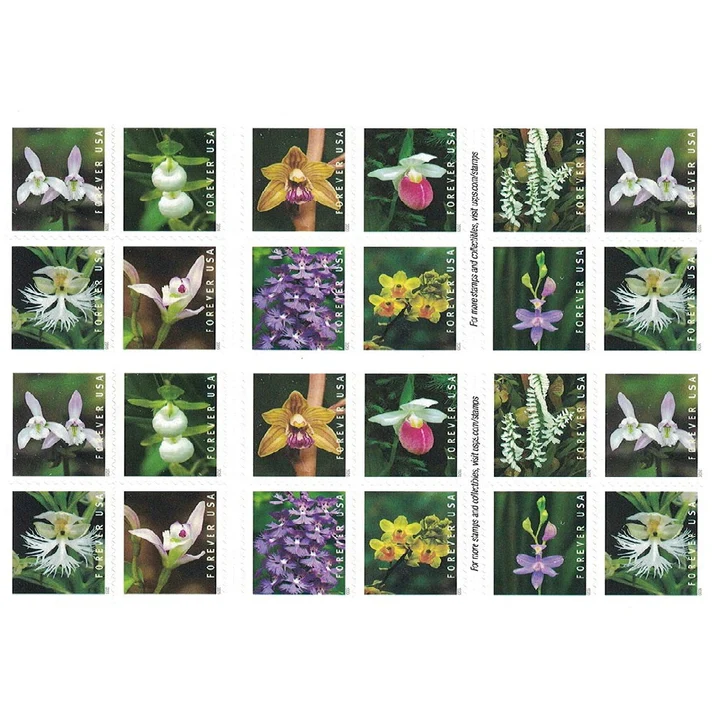 WildOrchids2020_2 WildOrchids2020 2 - USPS Forever Stamps
