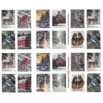 Winter Scenes 2020 4 - USPS Forever Stamps WinterScenes2020 2 - USPS Forever Stamps