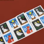 Winter Woodland Animals 2023 5 - USPS Forever Stamps WinterWoodlandAnimals2023 DynamicBooklet - USPS Forever Stamps