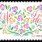 Yes I Do 2015 2 - USPS Forever Stamps yes i do 2015 united states postage stamp weddings - USPS Forever Stamps