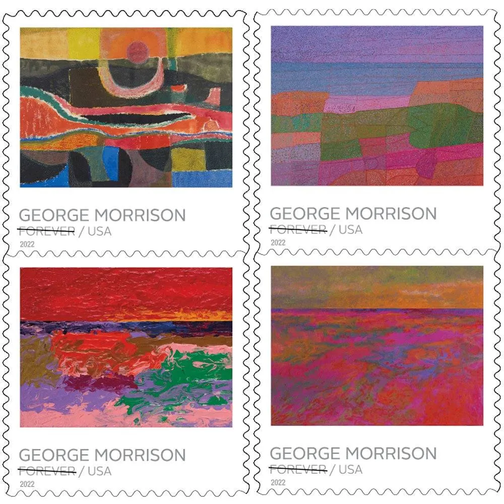 George Morrison 2022 1 - USPS Forever Stamps George Morrison 2022
