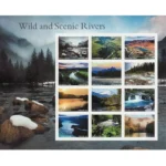 Wild And Scenic Rivers 2019 3 - USPS Forever Stamps 2 32 1 - USPS Forever Stamps