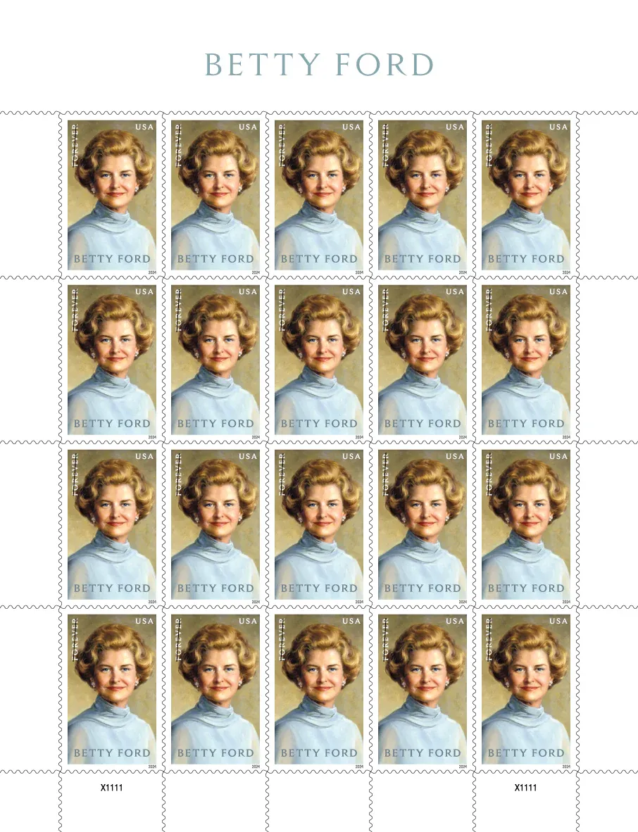 24-Betty-Ford-A 24 Betty Ford A - USPS Forever Stamps