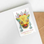 Lunar New Year Of The Dragon 2024 4 - USPS Forever Stamps 484304 Z1 - USPS Forever Stamps