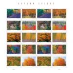 Autumn Colors 2024 2 - USPS Forever Stamps Art 71 5 - USPS Forever Stamps