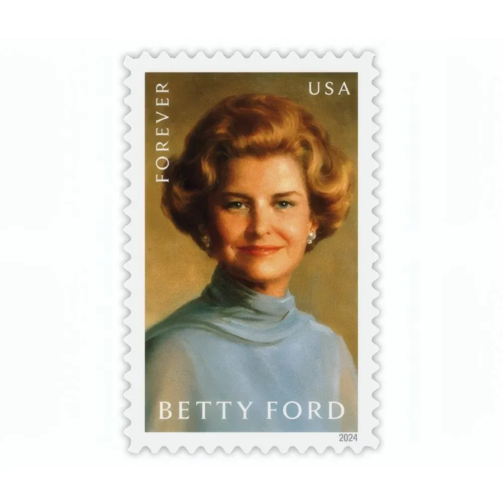 Betty Ford 2024 1 - USPS Forever Stamps Betty Ford 2024