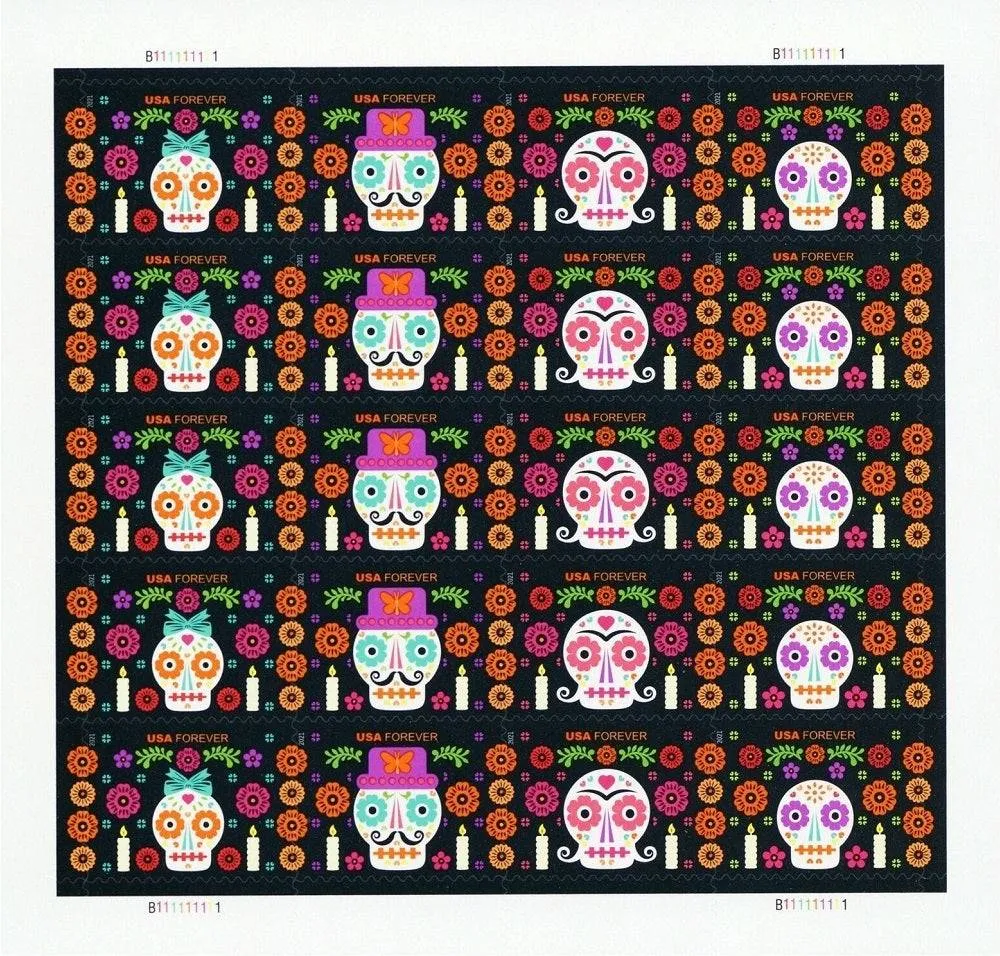 DayoftheDead2021-2-_2 DayoftheDead2021 2 2 - USPS Forever Stamps
