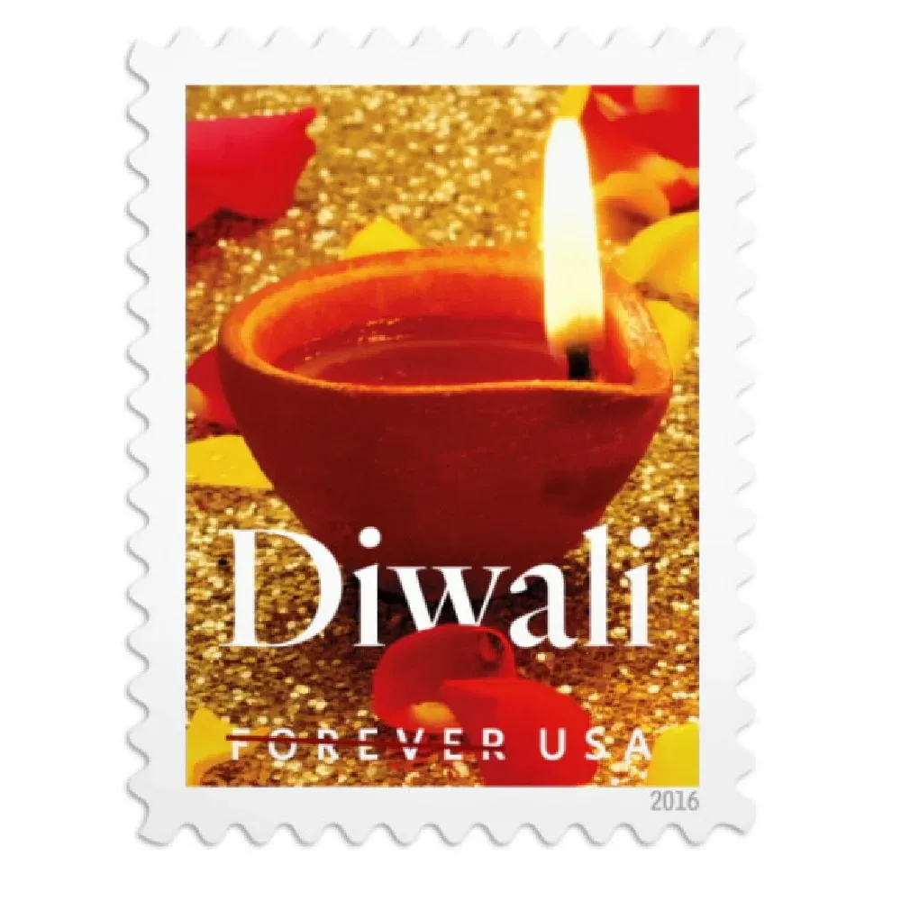 Diwali 2016 1 - USPS Forever Stamps Diwali 2016