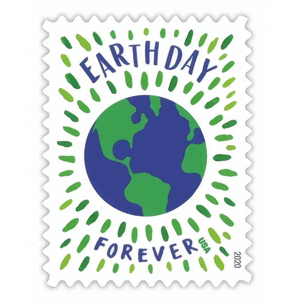 Earth Day 2020 1 - USPS Forever Stamps Earth Day 2020