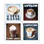 Espresso Drinks 2021 2 - USPS Forever Stamps EspressoDrinks2021 - USPS Forever Stamps