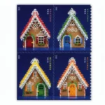 Gingerbread Houses 2013 2 - USPS Forever Stamps GingerbreadHouses2013 - USPS Forever Stamps