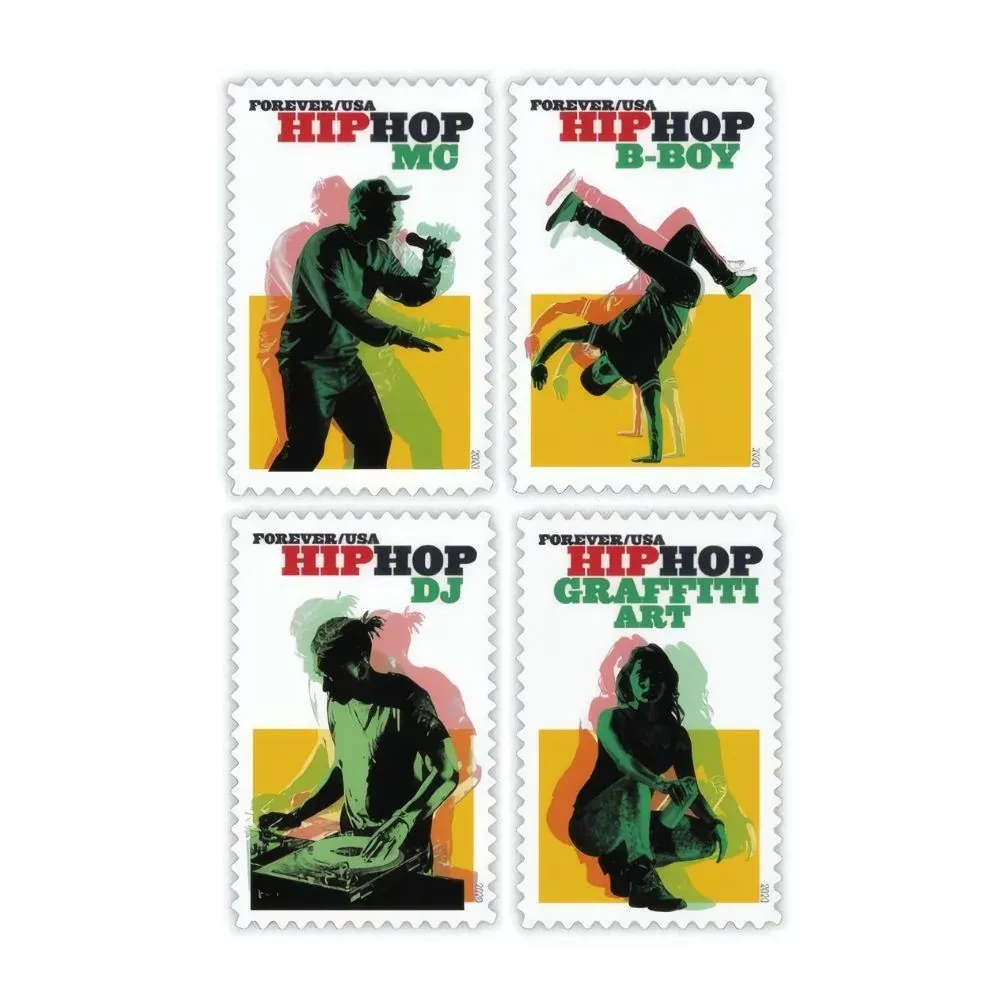 Hip Hop 2020 1 - USPS Forever Stamps Hip Hop 2020