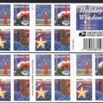 Christmas Tree Bundle Stamps 4 - USPS Forever Stamps Holiday 15 45 1 - USPS Forever Stamps