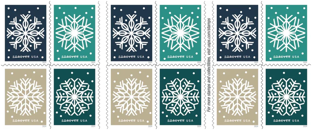 Holiday_42_4 Holiday 42 4 - USPS Forever Stamps