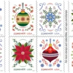 Holiday Joy 2024 5 - USPS Forever Stamps Holiday 43 1 1 - USPS Forever Stamps