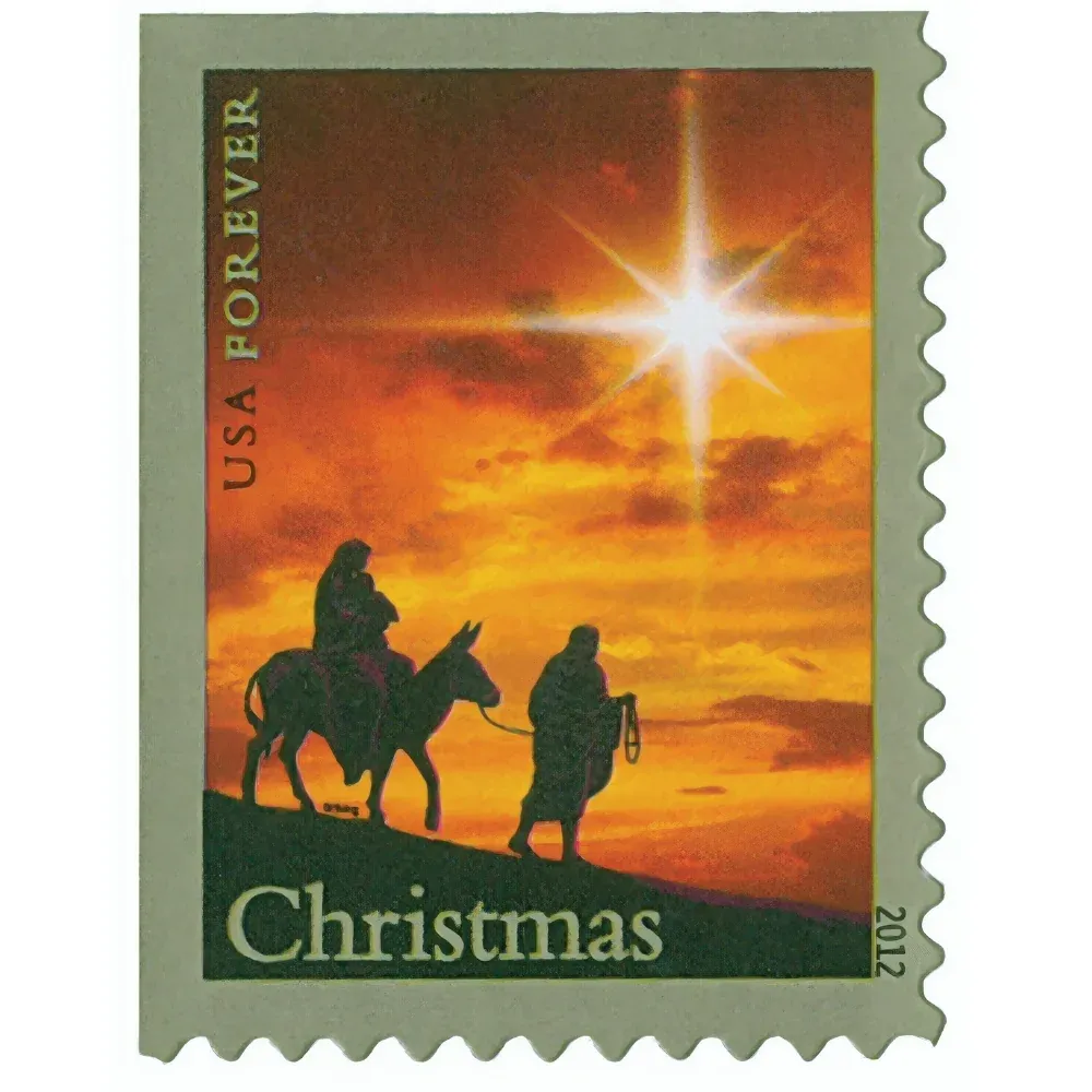 Holy Family 2012 1 - USPS Forever Stamps Holy Family 2012