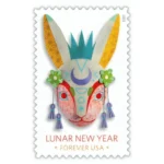 Lunar New Year Of The Rabbit 2023 2 - USPS Forever Stamps LunarNewYearOfTheRabbit2023 - USPS Forever Stamps