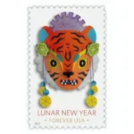 Lunar New Year Of The Tiger 2022 2 - USPS Forever Stamps LunarNewYearOfTheTiger2022 - USPS Forever Stamps