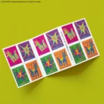 Piñatas 2023 6 - USPS Forever Stamps Pinatas2023 Booklet - USPS Forever Stamps