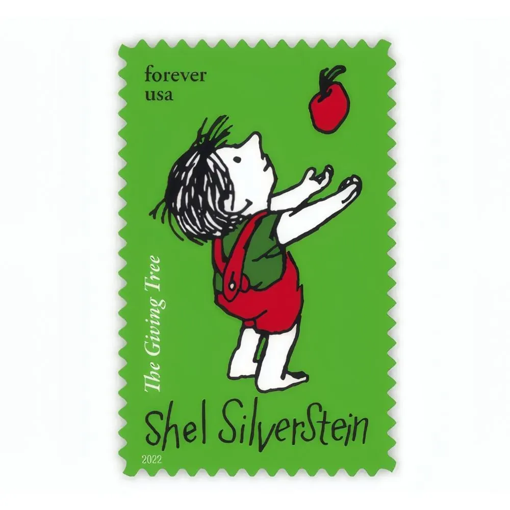 Shel Silverstein 2022 1 - USPS Forever Stamps Shel Silverstein 2022