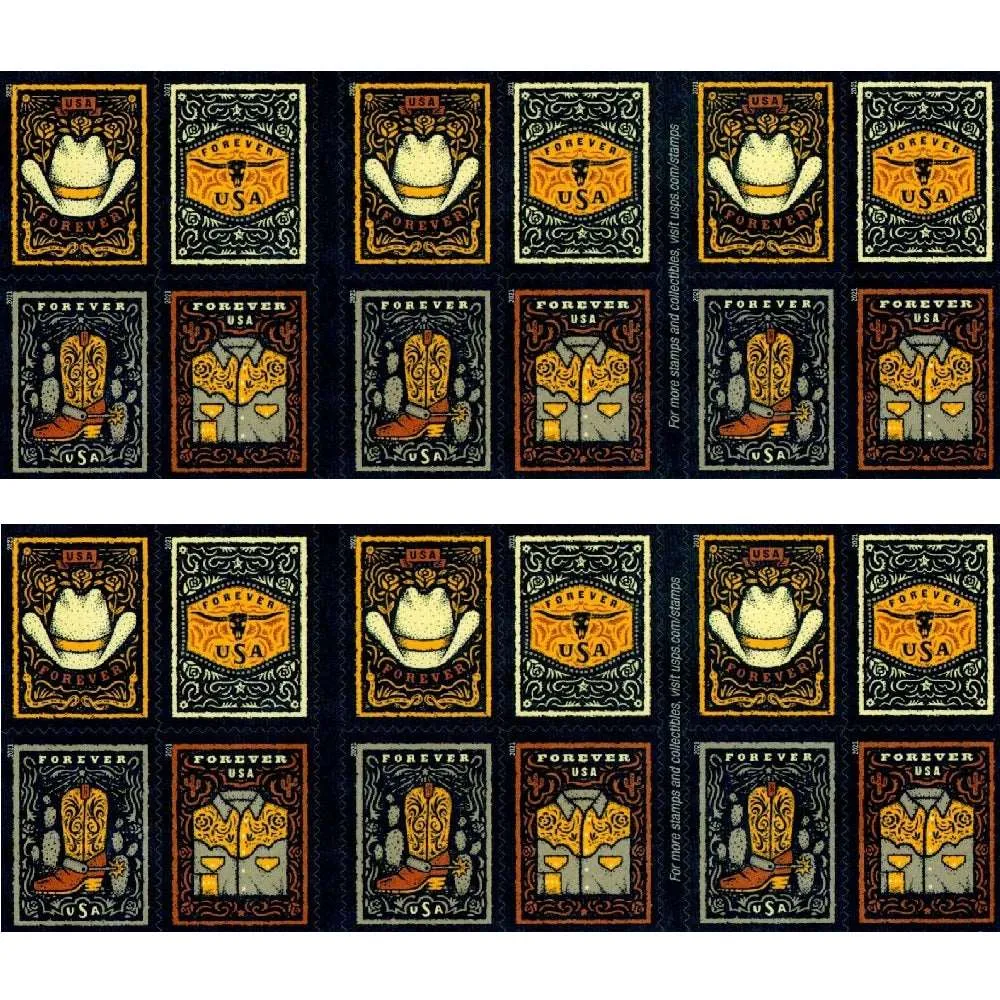 WesternWear2021-2-_2 WesternWear2021 2 2 - USPS Forever Stamps
