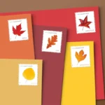 2025 Vibrant Leavea Postcard Forever First Class Postage Stamps 5 - USPS Forever Stamps forever stamps